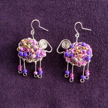 Kolczyki Baranki Arabskie