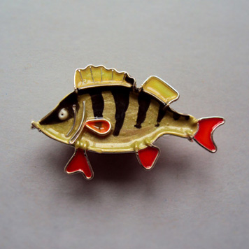 Brooch Bass Fish
