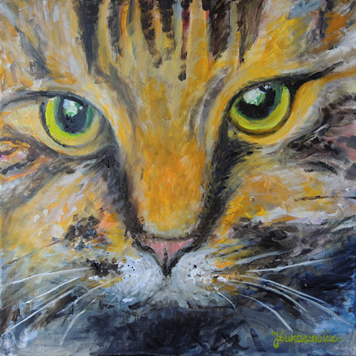 Obraz Olejny Kot